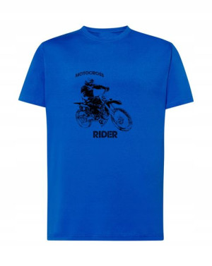 T-Shirt męski nadruk Motocross Offroad Rozm.3XL