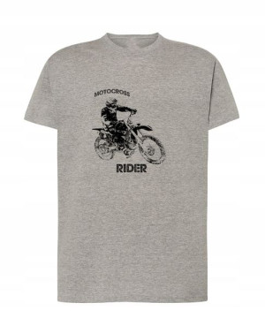 T-Shirt męski nadruk Motocross Offroad Rozm.XXL