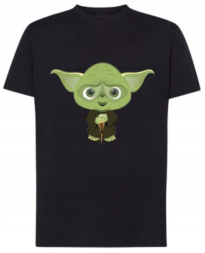 T-Shirt męski nadruk na prezent Yoda r. 5XL