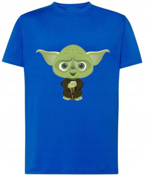 T-Shirt męski nadruk na prezent Yoda r. 5XL