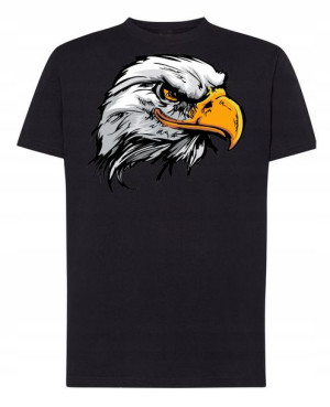 T-Shirt męski nadruk Orzeł Eagle Koszulka R.XS