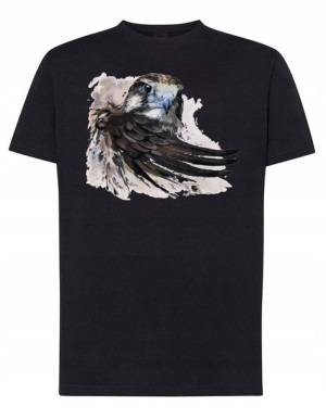 T-Shirt męski nadruk ORZEŁ SKRZYDŁO r.4XL