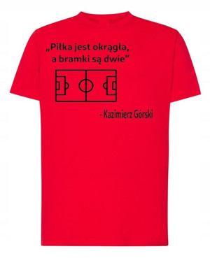 T-Shirt męski nadruk Piłkarski Motyw R.XL