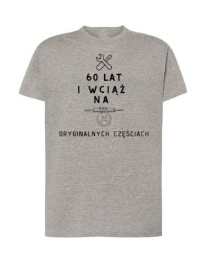 T-Shirt męski nadruk Prezemt 60 urodziny Rozm.S