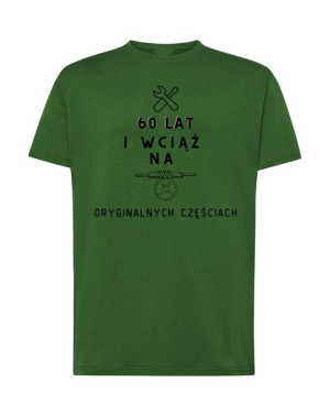 T-Shirt męski nadruk Prezemt 60 urodziny Rozm.XS