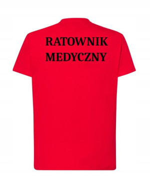 T-Shirt męski nadruk Ratownik Medyczny Rozm.5XL