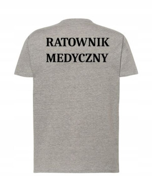 T-Shirt męski nadruk Ratownik Medyczny Rozm.M