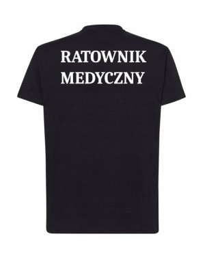 T-Shirt męski nadruk Ratownik Medyczny Rozm.XS