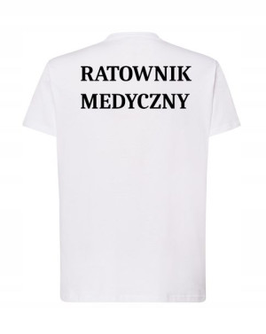 T-Shirt męski nadruk Ratownik Medyczny Rozm.XS