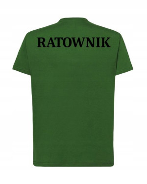 T-Shirt męski nadruk RATOWNIK Rozm.3XL