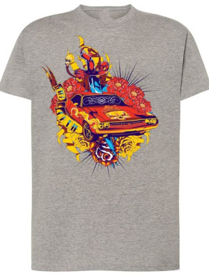 T-Shirt męski nadruk Ride or Die Rozm.XS