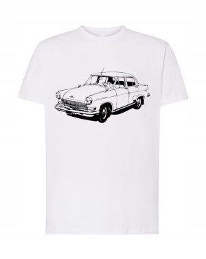 T-Shirt męski nadruk samochód volga Rozm.5XL