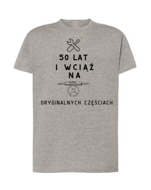 T-Shirt męski nadruk Urodziny 50lat Rozm.L