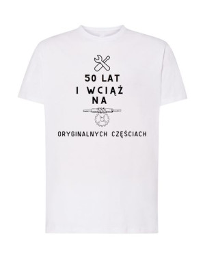 T-Shirt męski nadruk Urodziny 50lat Rozm.XXL