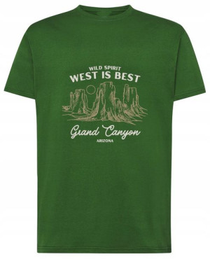 T-Shirt męski nadruk Wielki Kanion Rozm.XS
