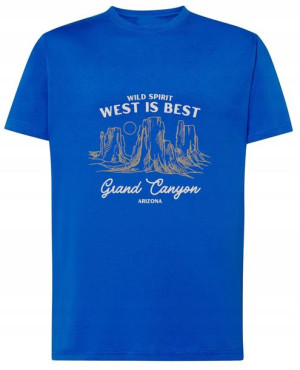 T-Shirt męski nadruk Wielki Kanion Rozm.XS