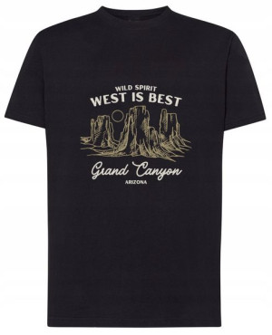 T-Shirt męski nadruk Wielki Kanion Rozm.XXL