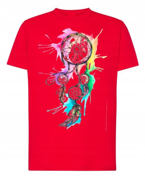 T-Shirt męski nadruk Łapacz Snów R.4XL