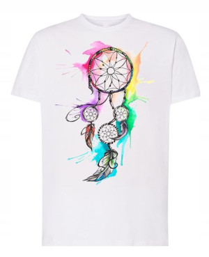 T-Shirt męski nadruk Łapacz Snów R.4XL