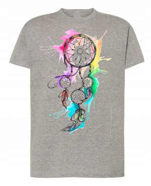 T-Shirt męski nadruk Łapacz Snów R.XS