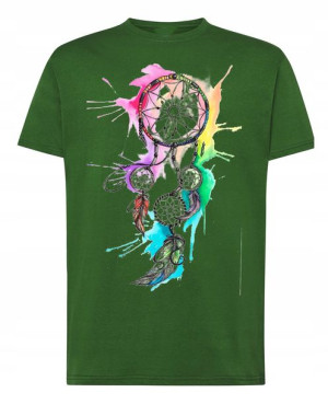 T-Shirt męski nadruk Łapacz Snów R.XXL