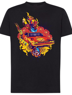 T-Shirt męski nadruk Ride or Die Rozm.XS