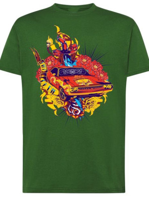 T-Shirt męski nadruk Ride or Die Rozm.XS