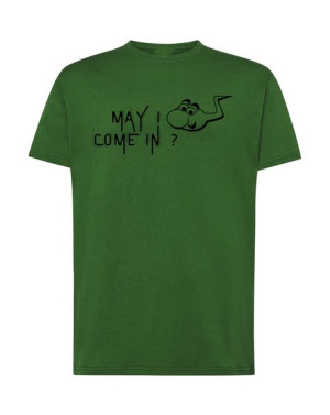 T-Shirt męski nadruk Śmieszny Plemnik Rozm.5XL