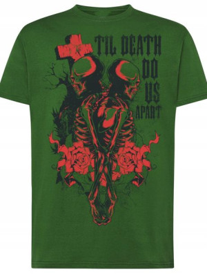 T-Shirt męski nadruk Til Death Rozm.4XL