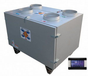 Centrala wentylacyjna ABP-900/250 górna jon16 Rekuperator Jonizator Sterown