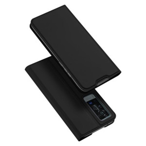 Dux Ducis Skin Pro kabura etui pokrowiec z klapką Vivo X60 Pro czarny
