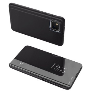 Clear View Case futerał etui z klapką Realme 8 Pro / Realme 8 czarny