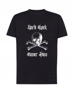 T-Shirt metal nadruk Hard Rock Never Dies r.4XL