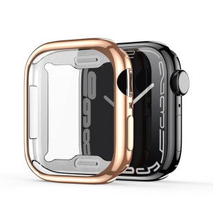 Dux Ducis Samo etui do Watch 7 45mm elastyczny pokrowiec na zegarek różowy