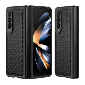 Dux Ducis Venice etui Samsung Galaxy Z Fold 4 skórzany pokrowiec czarne