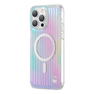 Kingxbar PQY Go Out Series magnetyczne etui iPhone 14 MagSafe laser color