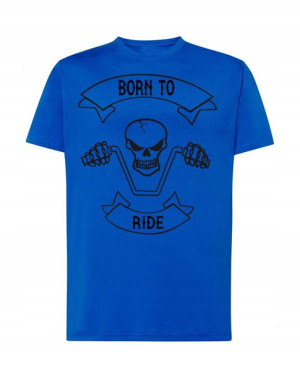 T-Shirt motocyklista born to ride R.3XL