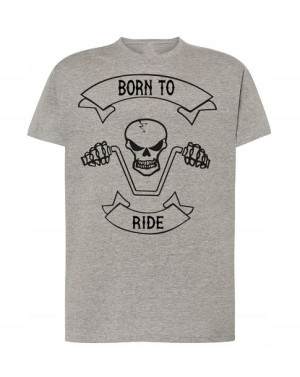 T-Shirt motocyklista born to ride R.L