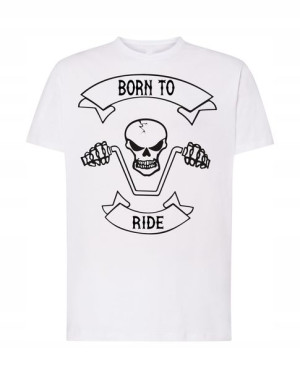 T-Shirt motocyklista born to ride R.M