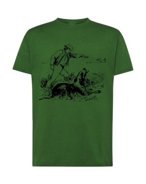 T-shirt Myśliwski Myśliwy Pies Nadruk R. 4xl