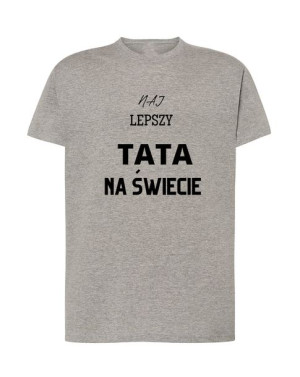T-Shirt na dzień ojca najlepszy tata Rozm.5XL
