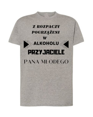 T-Shirt Na Wieczór Kawalerski Przyjaciele R.M