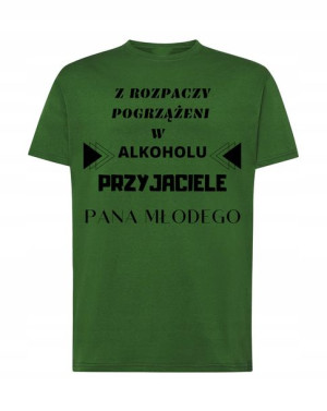 T-Shirt Na Wieczór Kawalerski Przyjaciele R.S