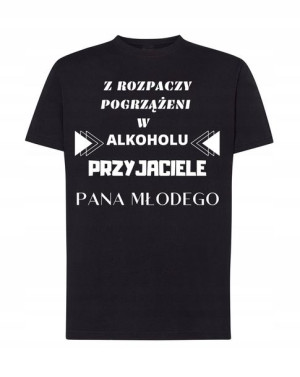 T-Shirt Na Wieczór Kawalerski Przyjaciele R.XS