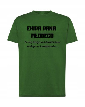 T-Shirt na wieczór kawalerski Rozm.3XL