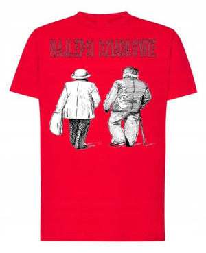 T-Shirt nadruk Dziadkowie Dzień Babci Dziadka XS
