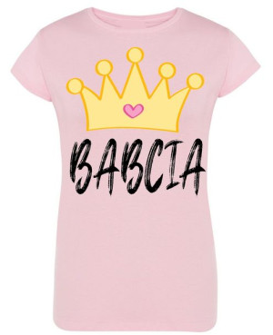 T-Shirt nadruk Dzień Babci Babcia Królowa r.XXL