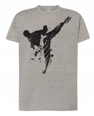 T-Shirt nadruk Karate taekwondo Rozm.XS