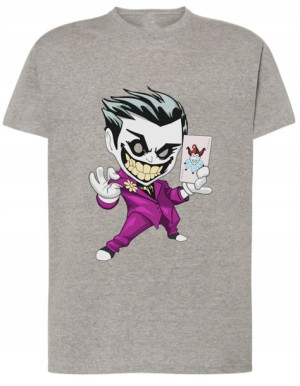 T-Shirt nadruk kreskówka Joker r.4XL