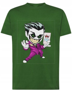 T-Shirt nadruk kreskówka Joker r.L